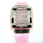 Casio Pink Square Baby-G Watch