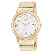 Citizen Gents All Stainless Steel Gold Tone Watch