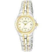 Citizen Ladies Eco-Drive 180 Two-Tone Gold Watch
