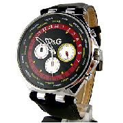D&G Mens Black 'Unique' Watch