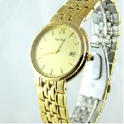Pulsar Gents Gold Tone Bracelet Watch