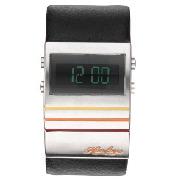 Henleys - Black Digital Cuff Watch