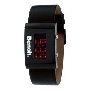 Bench Gents Led Strap Watch
