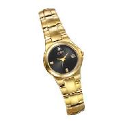 Citizen Ladies Eco-Drive Gold Plated Stainless Steel Watch