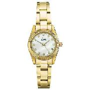 Limit Ladies Gold Plated Quartz Bracelet Watch