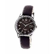 Timex Gents Quartz Analogue Watch with Black Dial