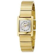 DKNY NY3817 Ladies Gold Plated with Gold Dial Set with Clear Crystals Watch