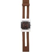 Infinite - Women's Brown Square Dial with Split Strap Watch