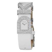 DKNY - Women's D Shaped Dial with Diamante Strap Watch
