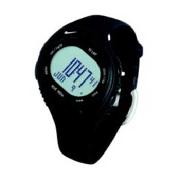 Nike - Women's Oval Dial with Black Rubber Strap Watch