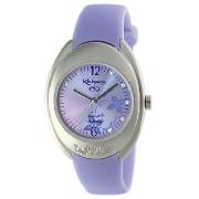 Kahuna - Women's Round Lilac Floral Dial with Lilac Strap Watch
