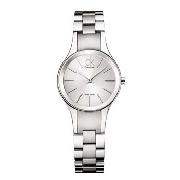 Calvin Klein - Women's Silver Coloured Round Dial Bracelet Strap Watch