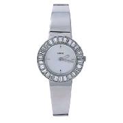 Storm - Women's Silver Crystal Case Stainless Steel Watch