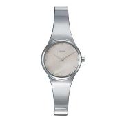 Storm - Women's White Mother of Pearl Dial Bangle Strap Watch