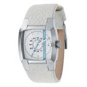 Diesel - Women's White Mother of Pearl Dial with White Strap Watch