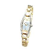 Accurist Ladies' Gold-Plated Diamond Watch