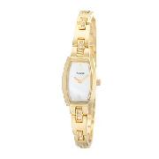 Accurist Ladies' Gold-Plated Tonneau Dial Bracelet Watch
