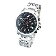 DKNY Men's Round Black Dial Bracelet Watch