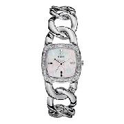 Guess Moonlight Mother of Pearl Dial Bracelet Watch