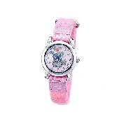 Jk Girl's Me To You Teddy Bear Pink Velcro Strap Watch