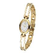 Lorus Ladies' Gold-Plated Bangle Watch