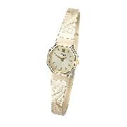 Lorus Ladies' Gold-Plated Bracelet Watch