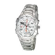 Lorus Men's Oval Dial Chronograph Bracelet Watch