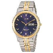Lorus Men's Two-Colour Bracelet Watch