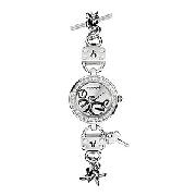 Marc Ecko Elock Ladies' Silver Dial Bracelet Watch