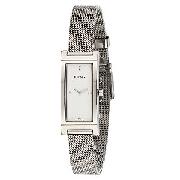 Pulsar Ladies' Rectangular Mesh Bracelet Watch