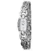 Rotary Ladies' Sterling Silver Stone-Set Watch