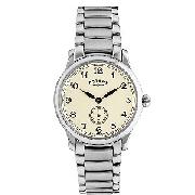 Rotary Men's White Dial Bracelet Watch