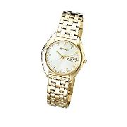 Seiko Men's Gold-Plated Bracelet Watch