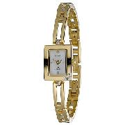 Sekonda Ladies' Gold-Plated Diamond-Set Watch
