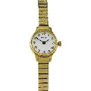 Sekonda Ladies' Gold-Plated Expander Strap Watch
