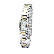 Sekonda Ladies' Stone-Set, Two-Colour Bracelet Watch
