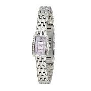Accurist Ladies' Palladium-Plated Diamond Watch