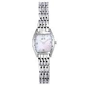 Accurist Ladies' Stainless Steel Mother of Pearl Watch