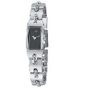 DKNY Ladies' Stainless Steel Swarovski Crystal Bangle Watch