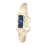 Gucci G Line Ladies' Gold-Plated Watch