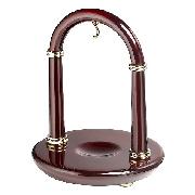 Jean Pierre Mahogany Wood-Style Pocket Watch Stand