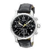 Tissot PRC200 Men's Leather Strap Chronograph Watch