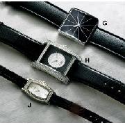 Next - Black Star Dial Strap Watch
