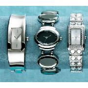 Next - Silver Coloured Bracelet Watch