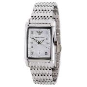 Armani Gents with Silver Dial