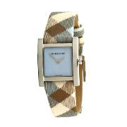 Burberry Ladies with Blue Dial