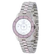 Christian Dior Christal Ladies with White Mother of Pearl Dial
