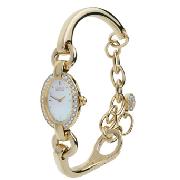 Citizen Ladies Watch with Gold Plated Bangle