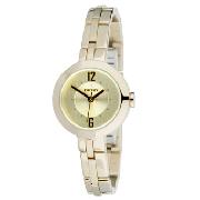 DKNY Ladies Watch with Gold Dial